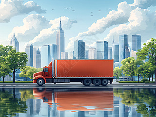 配送专题模板与配送图片素材下载 赋能电子商务服务高效发展